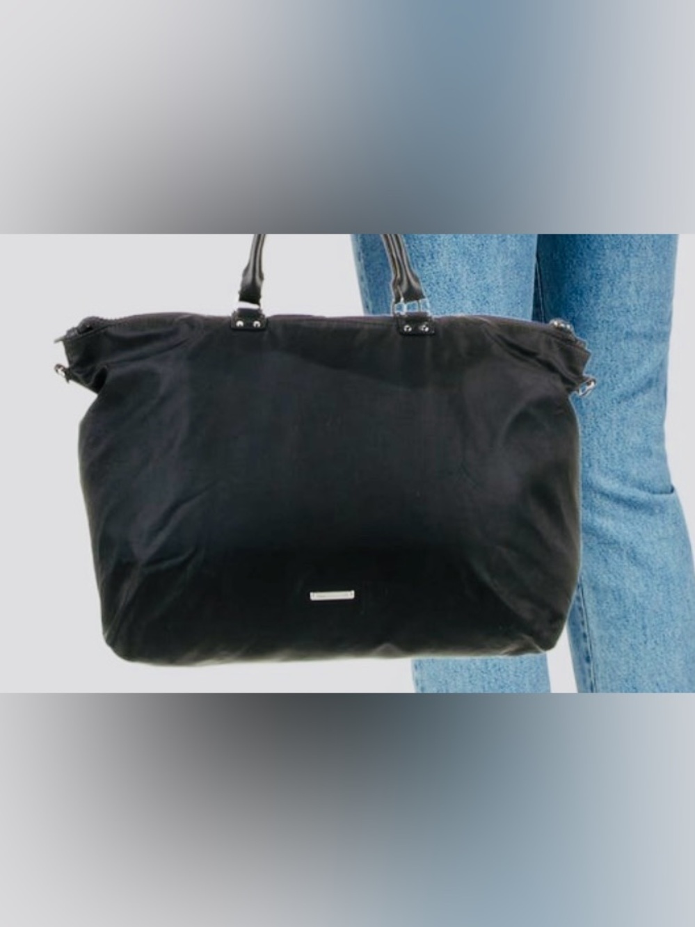SALE Rebecca Minkoff zip top  Handbag with rolled handles NWT